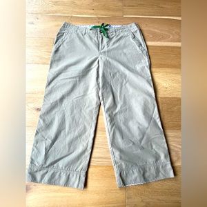 Horny Toad cropped chino pants womens 10
